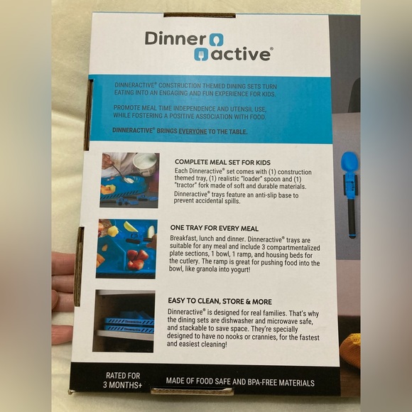 NEW DINNER ACTIVE KIDS DINING SET - Picture 9 of 9